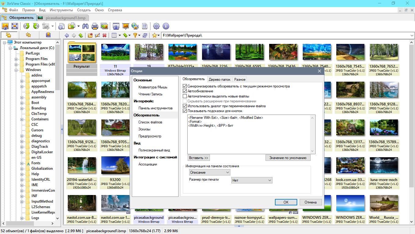 XnView Classic 2.51.0 [Minimal-Standard-Extended] (2021) РС | + Portable