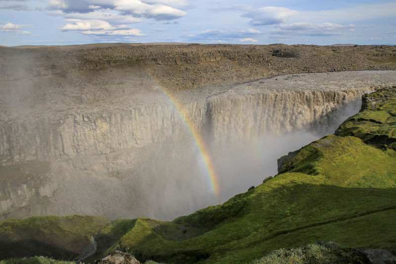 Деттифосс: самый мощный водопад в Исландии. Доступ, осмотр достопримечательностей, парковка.