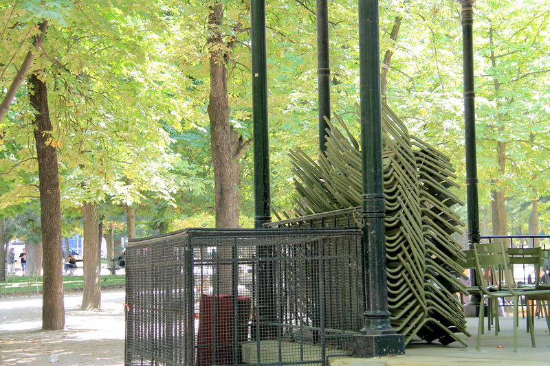 Прогулка по Люксембургскому саду в Париже