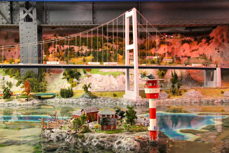 Miniatur Wunderland, парк миниатюр в Гамбурге и самая длинная модельная железная дорога в мире