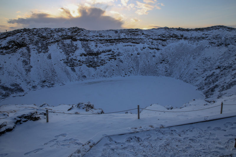 Кратер Керир (Исландия) - озеро, доступ и достопримечательности