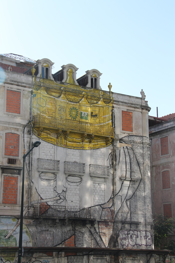 Уличное искусство Лиссабона
