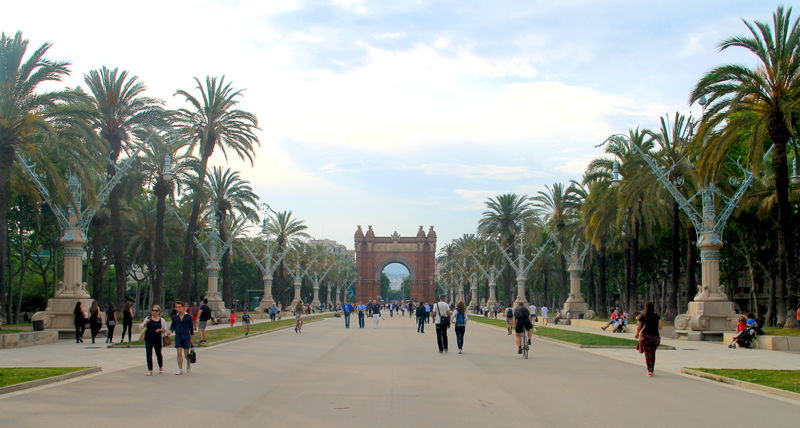 Парк Сьютаделла в Барселоне