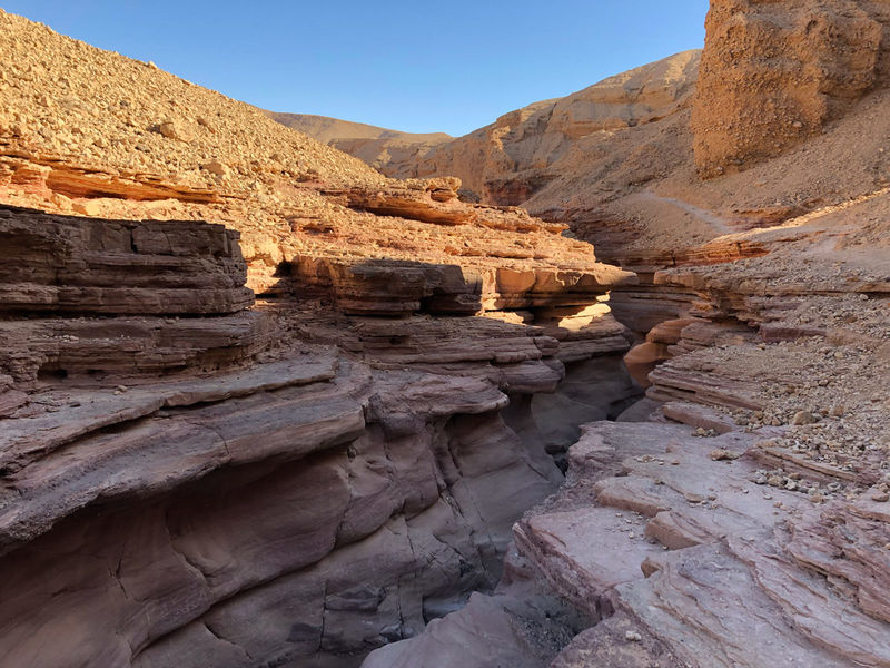 Красный каньон (пустыня Негев) - как добраться, посещение и практическая информация