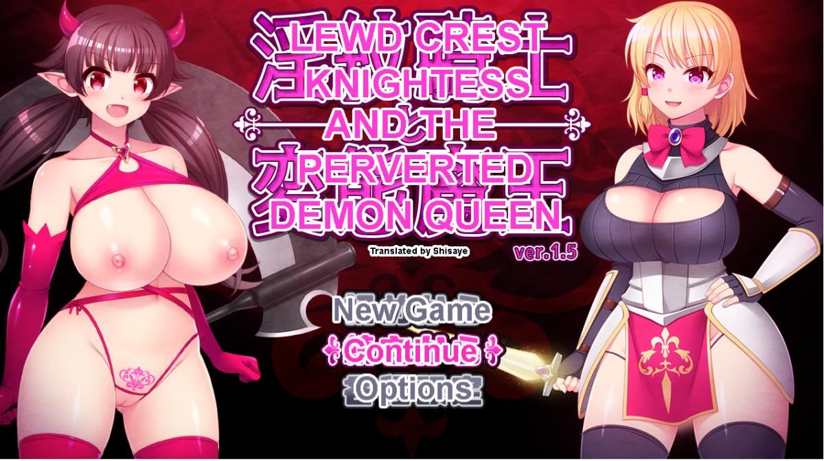 Lewd Crest Knightess and the Perverted Demon Queen [1.5] (yoshii tech) [cen] [2022, jRPG, anal sex, animated, big tits, bukkake, censored, combat, creampie, female protagonist, futa/trans, futa/trans protagonist, group sex, internal view, lactation,  ]