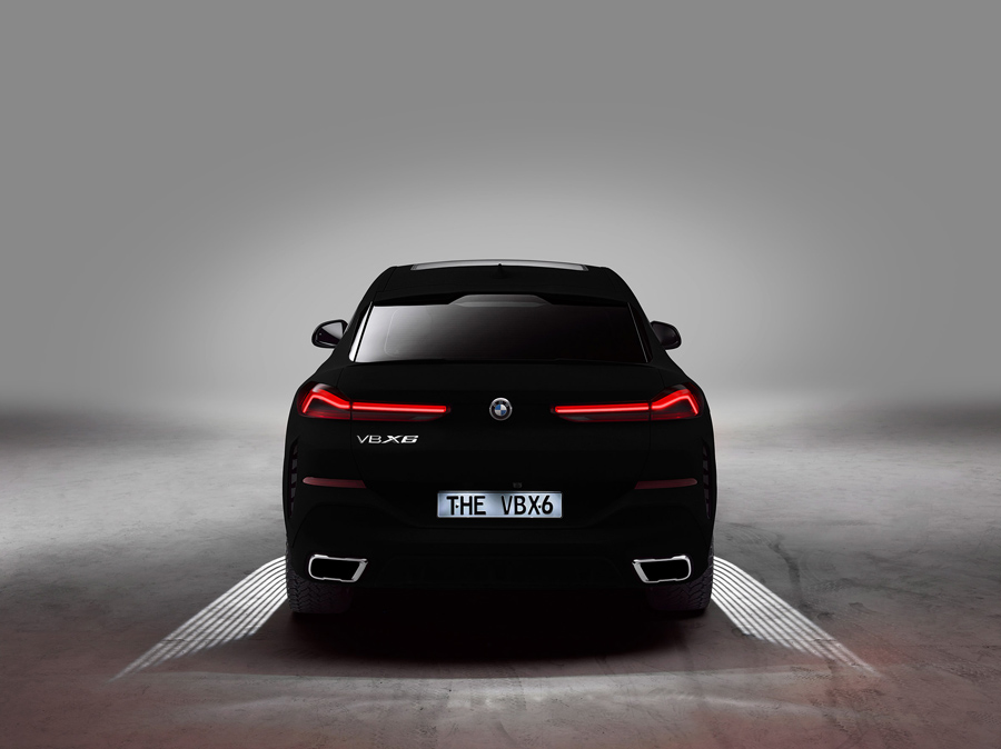 Самый черный в мире черный автомобиль - bmw vbx6 vantablack