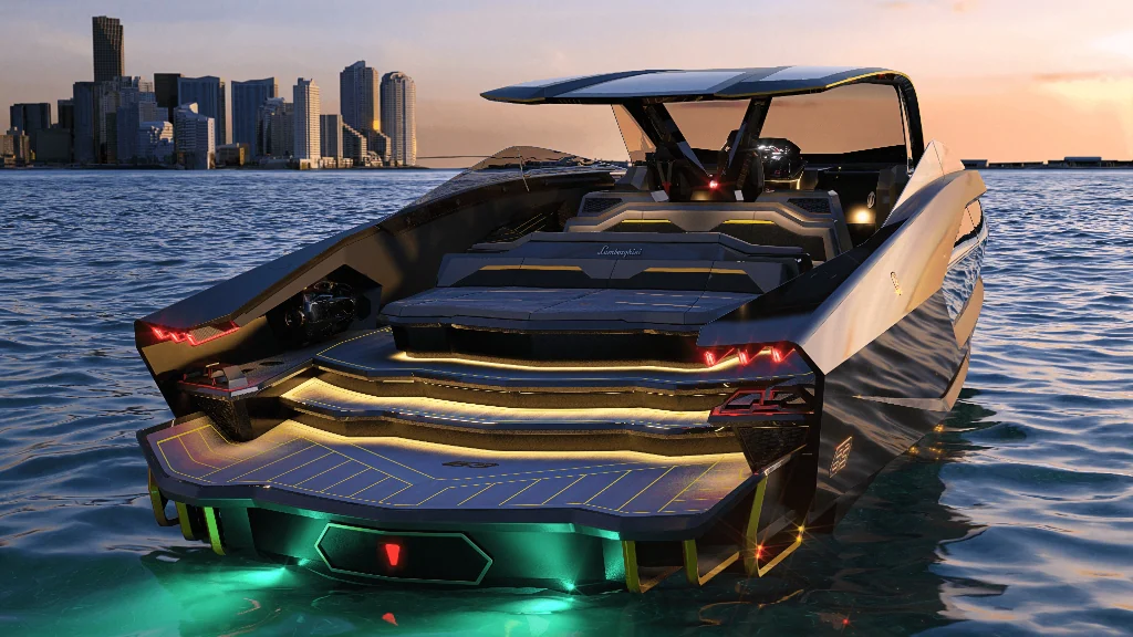 Tecnomar x lamborghini 63 luxury yacht