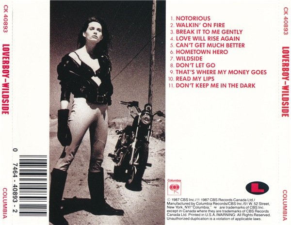 Loverboy - Wildside (1987) (Lossless + mp3)