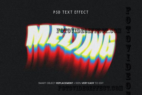 Liquid Melting Text Effect for Photoshop