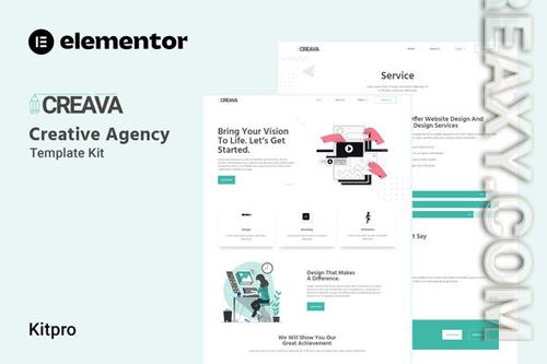 Themeforest Creava - Creative Agency Elementor Template Kit 
