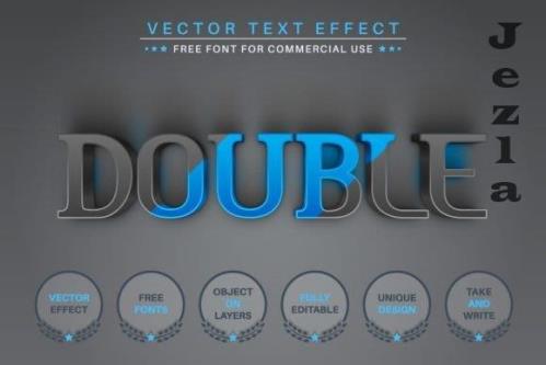 Double Install - Editable Text Effect - 7233954