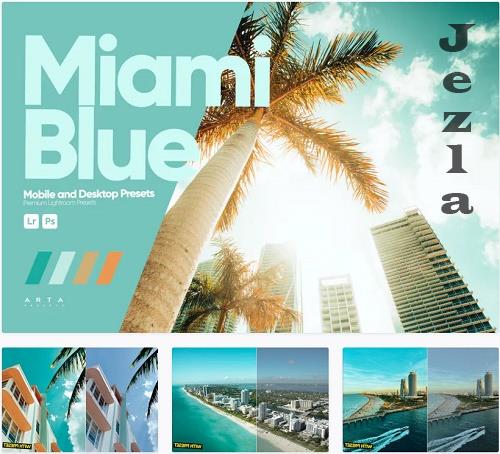 ARTA - Miami Blue Presets for Lightroom