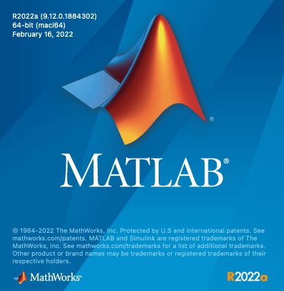 MathWorks MATLAB R2022a v9.12.0.1956245 Update 2 (x64) MACOSX