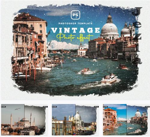 Vintage Effect Photoshop - XPY68Z9