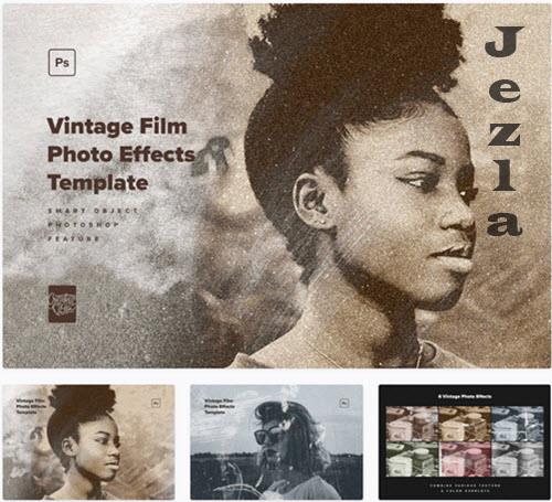 Vintage Film Photo Effects Pack - RASY56M
