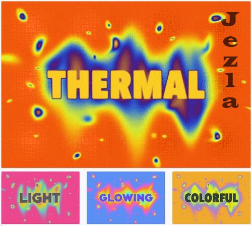 Thermal Smudges Text Effect - 7233410