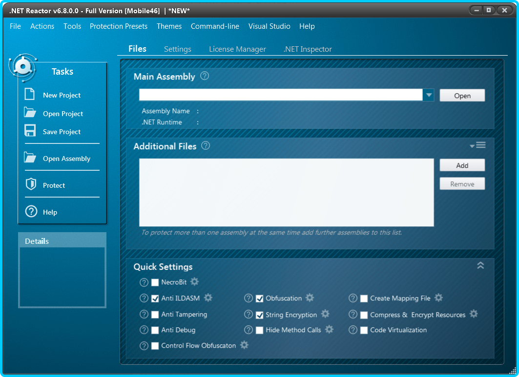 Release net. Net Reactor. Reactor 6 инструменты. Net Reactor Unpacker.