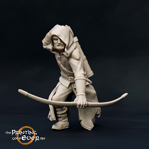 Ranger with Bow Version A 3D Print Model