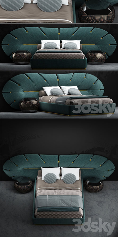 My design bed 3D Model