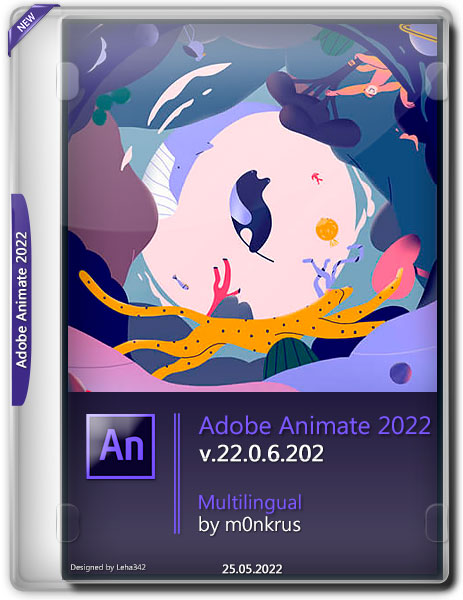 Adobe Animate 2022 v.22.0.6.202 Multilingual by m0nkrus (2022)