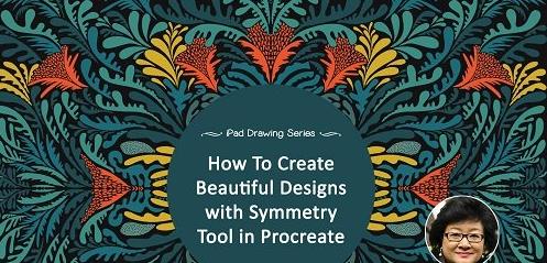 How to Create Beautiful Designs with Symmetry Tool in Procreate