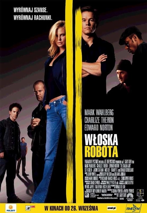 Włoska robota / The Italian Job (2003) PL.1080p.BluRay.x264.AC3-LTS ~ Lektor PL