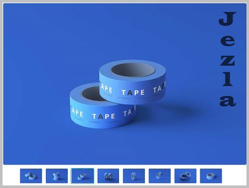 Adhesive Tape Mockups - 7243877