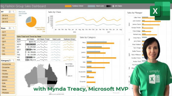 Create Interactive Dashboard using MS Excel