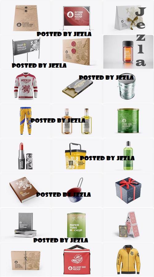 Roverto Shop Mockup Bundle 25 - 24 Premium Graphics