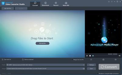 Apowersoft Video Converter Studio 4.8.6.5 Multilingual