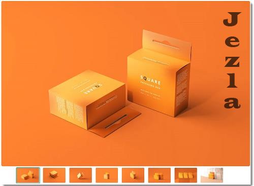 Hanging Box Mockup - 7243917