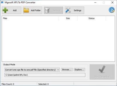 Mgosoft XPS To PDF Converter 12.4.1 Portable