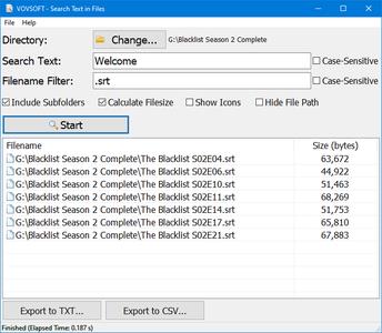 VovSoft Search Text in Files 3.0.0 + Portable