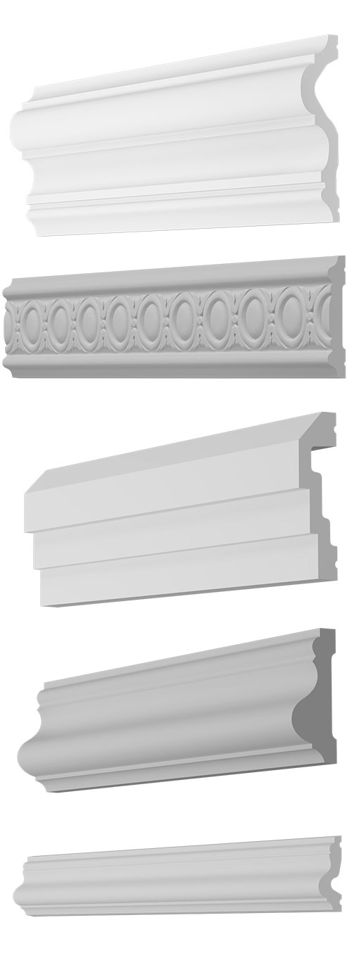 Molding collection 1 3D Model