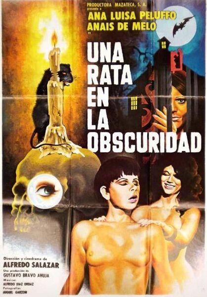 Una rata en la oscuridad / Крыса во тьме (Alfredo Salazar, Productora Mazateca) [1979 г., Horror,Mystery,Thriller, DVDRip]