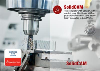 SolidCAM 2021 SP5 Build 129559 (x64) Multilanguage