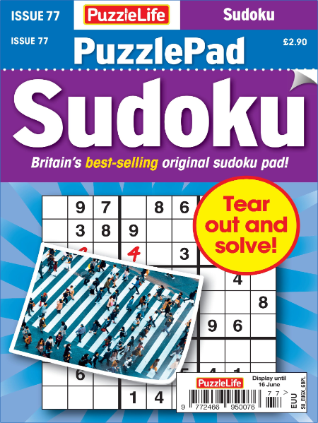 PuzzleLife PuzzlePad Sudoku – 21 May 2020
