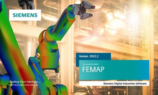 Siemens Simcenter FEMAP 2022.2.0 (x64) with NX Nastran