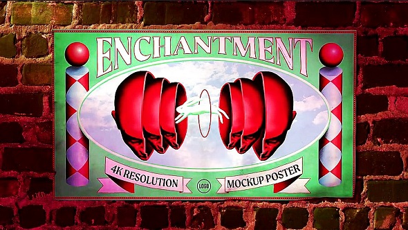 Enchanted Poster Mockup Logo 1104855 - Project for After Effects