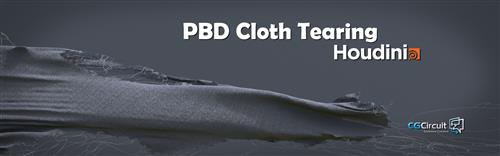 CGCircuit - PBD Cloth Tearing in Houdini with Bishoy Khalifa