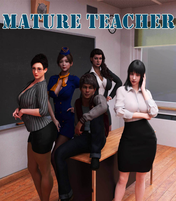 TrishMayCry - Mature Teacher 3D Porn Comic