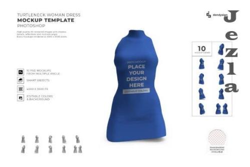 Woman Dress Mockup Template Set PSD - 1957601 Woman Dress Mockup Template Set PSD - 1957601
