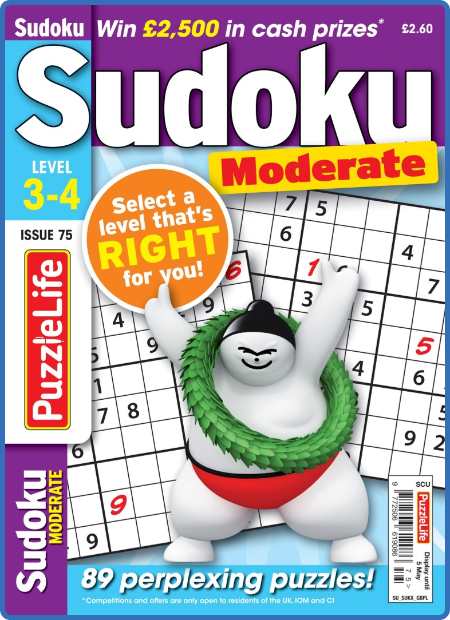 PuzzleLife Sudoku Moderate – April 2020