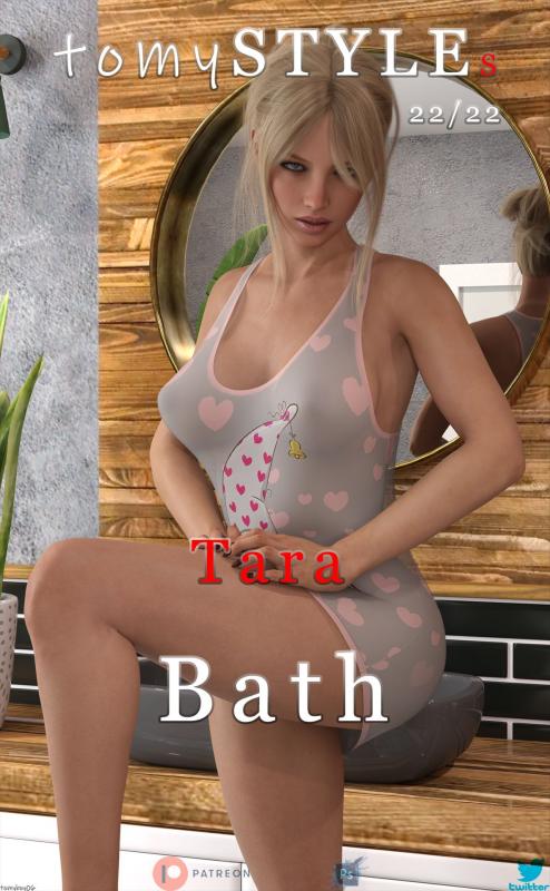 Tomyboy06 - TomySTYLEs Tara - Bath 3D Porn Comic