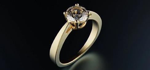 Jewelry Design – Engagement Ring 3D – Rhino – Zbrush – Keyshot