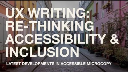 UX Writing Re-Thinking Accessibility & Inclusion In Microcopy