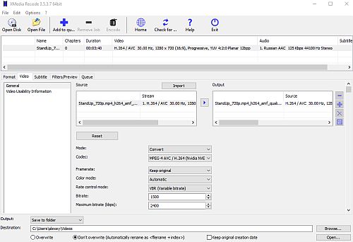 download xmedia recode 3.5.7.1