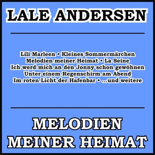 Lale Andersen - Melodien meiner Heimat (2018) [16B-44 1kHz]