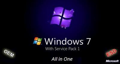 Windows 7 SP1 AIO 14in1 OEM ESD en-US Preactivated May 2022 (x64)