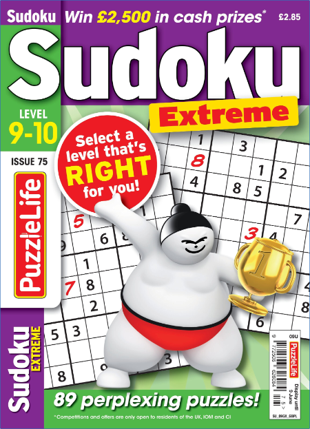 PuzzleLife Sudoku Extreme – May 2020